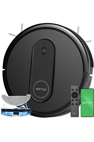 Vactidy Nimble T7 2-in-1 Robot Vacuum and Mop, Wi-Fi/App/Alexa/Siri, Self-Cha...