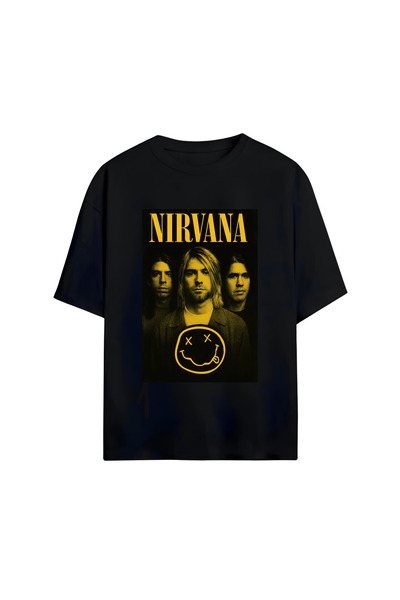Grafftee Clothing Nirvana Unisex Cotton T-Shirt |   Custom Nirvana Design Hig...