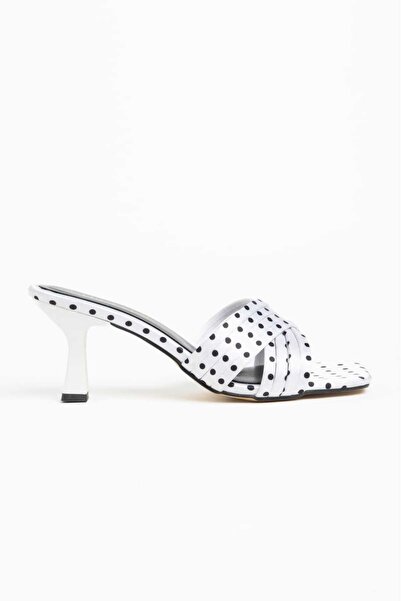 CHICELLA Monza Polka Dot Women's Heeled Slippers