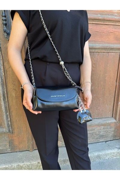 Just Polo Women's New Season Chain Strap Wallet Stylish Mini Shoulder Bag wit...