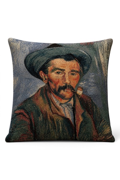 Melih AKSU Goblen Kırlent Pillow Case 43X43 cm Decorative Pillow Case (Withou...