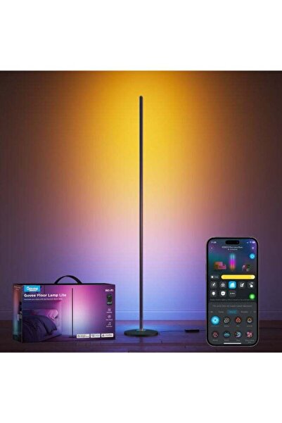 GULF GALLERY LED Floor Lamp, RGBICW Corner Floor Lamp 16 Million Colors & 58 ...