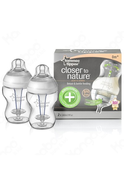 tommee tippee CTN Anti-Colic Plus duo biberon 260ml