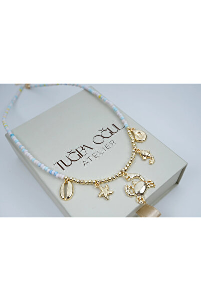 ATELİER TUĞBA Ykl106 Sea Theme Charm Pendant