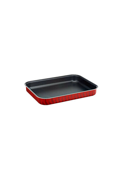 TEFAL T-Flam Αλουμινένιο Ορθογώνιο Ταψί Ψησίματος με Αντικολλητική Επίστρωση ...