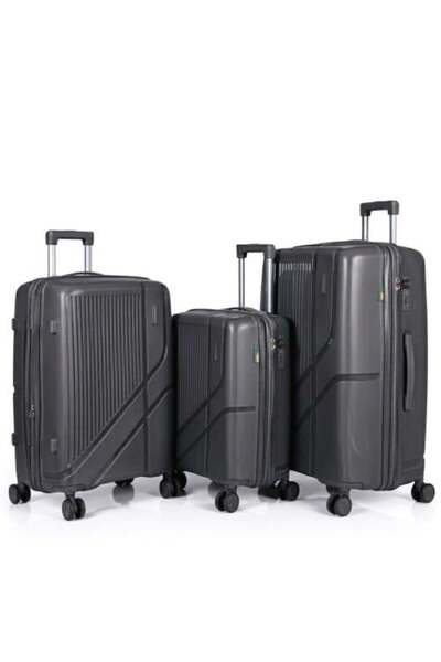 Generic Anti-Breakage Silicone Suitcase Set 3 Pieces 28/24/20 Inch Durable Pp...