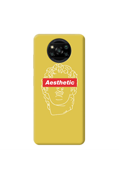 Other Xiaomi Poco X3 Pro Aesthetic Yellow Colored Silicone TPU Θήκη