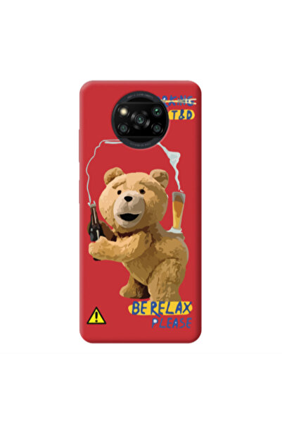 Other Xiaomi Poco X3 /X3 Pro Be Relax Red Colored Silicone TPU Θήκη