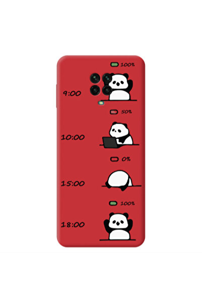 Other Xiaomi Redmi Note 9 Pro My situation at work Red Colored Silicone TPU Θήκη