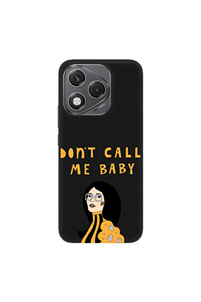 Other Honor 400 Lite Call me baby Black Colored Silicone TPU Θήκη