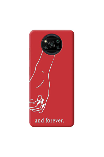 Other Xiaomi Poco X3 /X3 Pro And forewer Red Colored Silicone TPU Θήκη