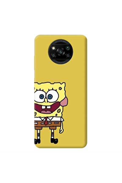 Other Xiaomi Poco X3 /X3 Pro Spong 2 Yellow Colored Silicone TPU Θήκη