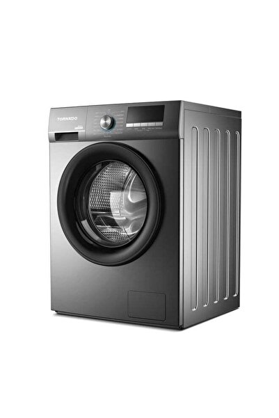 Tornado Front Load Washing Machine 8kg, BLDC Inverter Motor, 1200 RPM, Smart ...