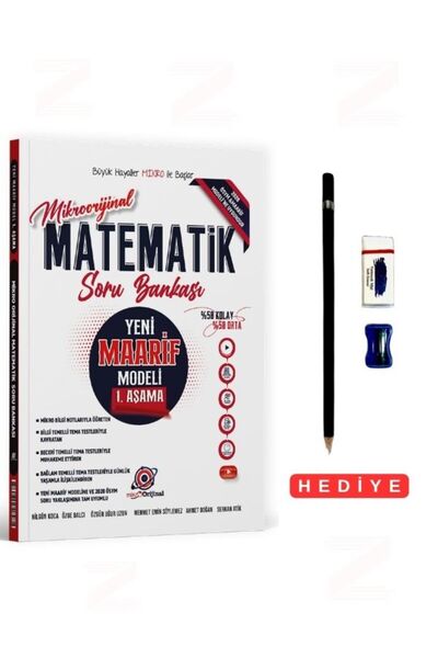 Orijinal Yayınları Tyt Matematik Soru Bankası Yeni Maarif Model Birinci Aşama...