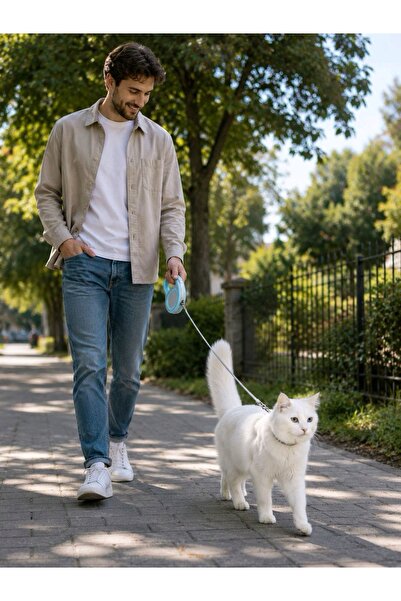 PATİZİSHOP Automatic Pet Walking Leash