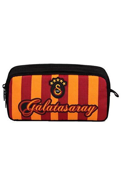 Galatasaray Husă/Husă pentru creion pentru băieți cu două compartimente, impr...