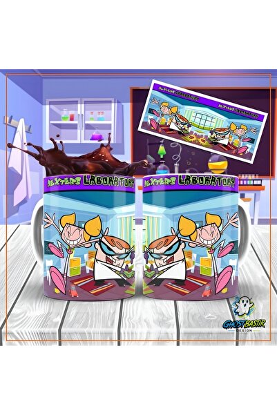 Ghostbastır Design Dexter's Laboratory Mug |   Single Piece K0200