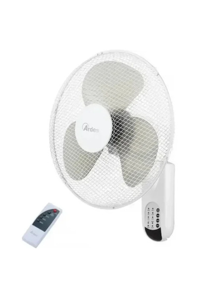 ardes Perete Pareto Cool RC W, AR5W40RW, 40 cm, 50W, Telecomanda, Timer, Bree...