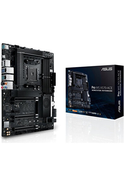 ASUS PRO WS X570-ACE, AM4, 4*DDR4, DVI/HDMI, ATX