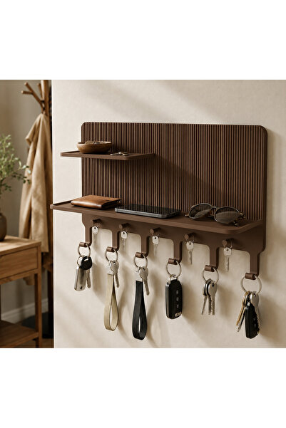 farist Modern Keychain Organizer Rack |   Wall Mounted Key Hanger |   Entranc...