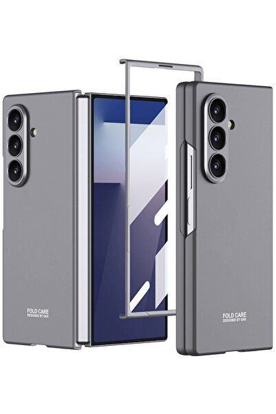 Rivor Samsung Galaxy Z Fold 7 Uyumlu Kılıf Kamera Çıkıntılı Mat Görünüm Premi...