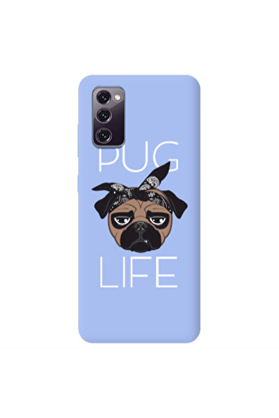 Other Samsung S20 FE Pug Life Light Purple Colored Silicone TPU Θήκη