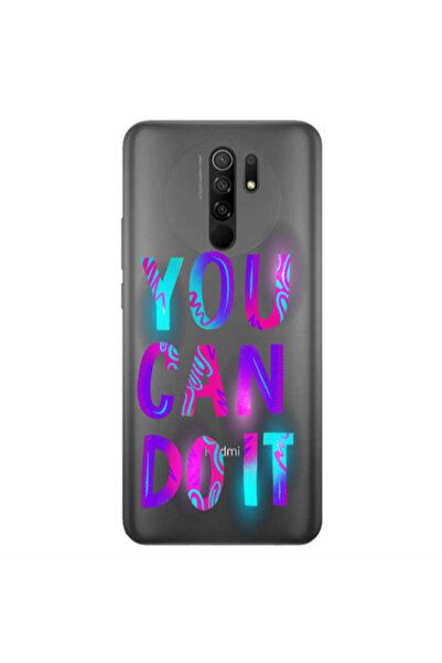 Other Xiaomi Redmi 9 You Can Doit Transparent Silicone TPU Θήκη