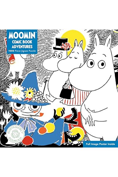 Flame Tree Publishing Adult Jigsaw Puzzle Moomin Comic Strip Book One 1Piece ...