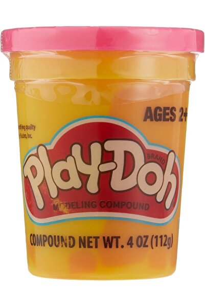 Hasbro Play-Doh Single Can Dough, Neon Pink 113 g