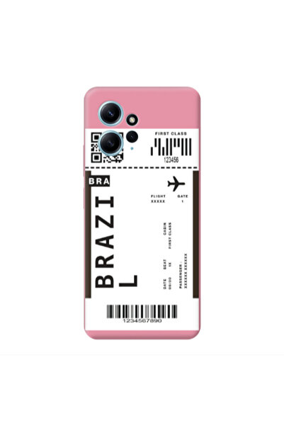 Other Xiaomi Redmi Note 12 4G Brazil BRA Pink Colored Silicone TPU Θήκη