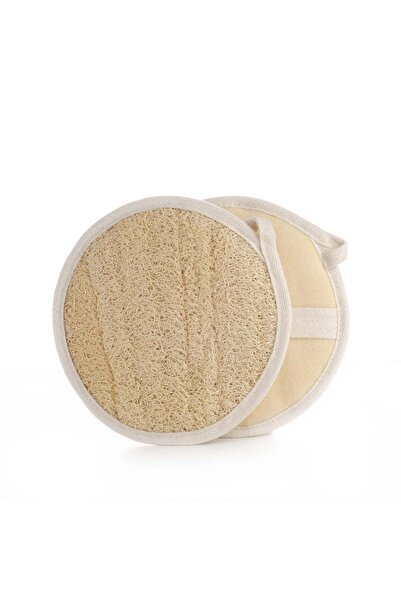 Royal Natural Circle shape Loofah |Gentle Exfoliating Bath Sponge for Smooth ...
