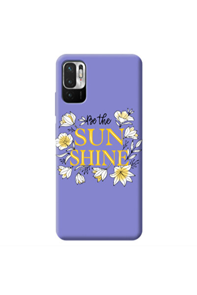 Other Xiaomi Redmi Note 10 Pro 5G Sun Shine Purple Colored Silicone TPU Θήκη