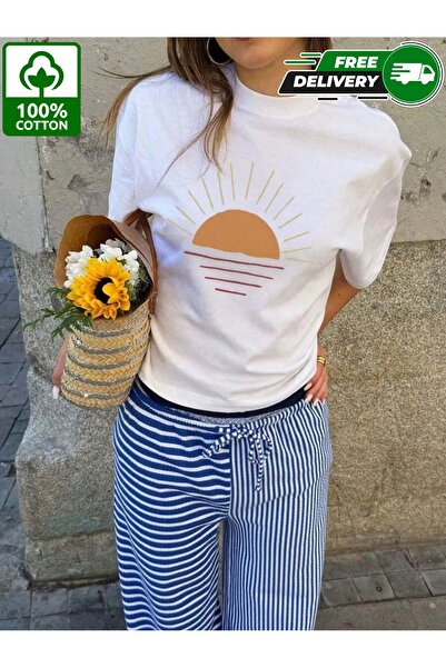 YHDZ 100% Cotton,women's Casual Cotton T-Shirt,Breathable Fabric, Machine Was...
