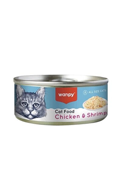 Wand Canned Food with Chicken and Shrimp Pieces for Cats 95 g