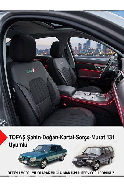 GM-DESIGN Perfetto Series Luxury Linen Car Seat Cover - (Compatible with Tofa...