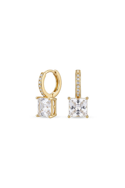 Charmist Steel Zircon Elara Earrings