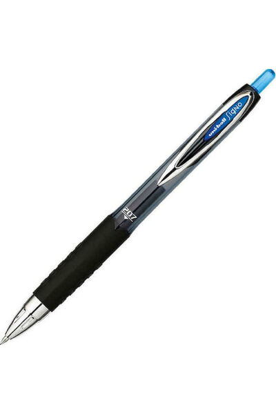 UNİ-BALL Signo UMN-207 Στυλό Τζελ 0.7mm Μπλε με Μπλε Μελάνι