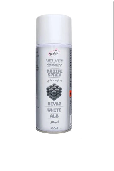 DRGUSTO Velvet kadife Sprey Boya Beyaz 250 ml