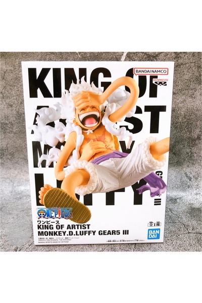BANDAI Banpresto One Piece King Of Artist Monkey D. Luffy Gear 5 III Figür