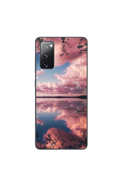 OEM Husa compatibila cu Samsung Galaxy S20 FE Silicon Gel Tpu Model Pink Clouds