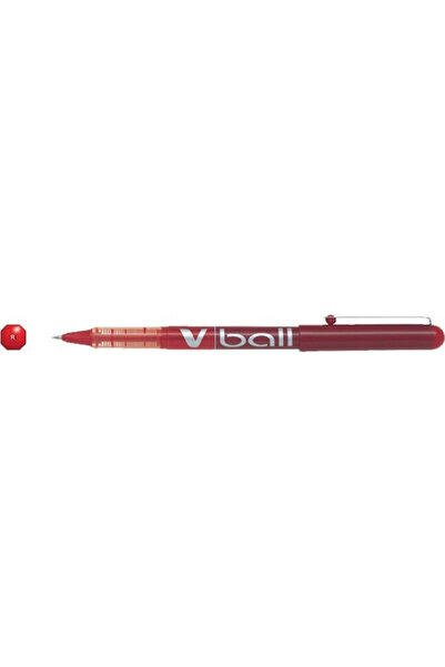 Pilot V-Ball Στυλό Rollerball 0.7mm Κόκκινο με Κόκκινο Μελάνι Κωδικός: BL-VB7R