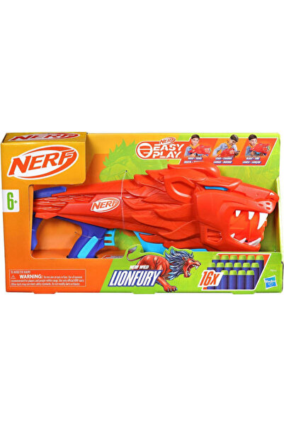 Hasbro Games Νερφ Εκτοξευτής Τζούνιορ Άγρια Λιονταρία Έλιτ 2.0 Για 8+ Ετών