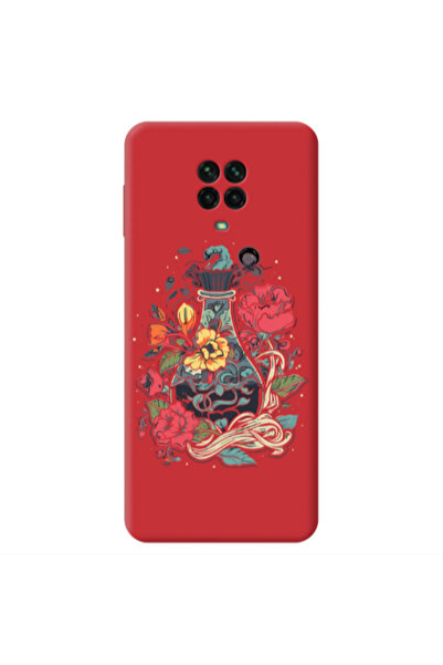 Other Xiaomi Redmi Note 9 Pro Magic vase Red Colored Silicone TPU Θήκη