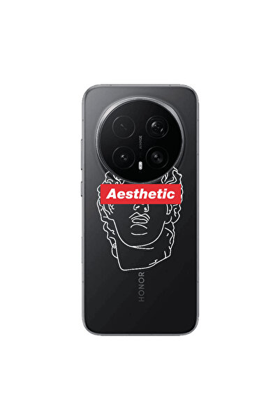 Other Honor Magic 8 Lite Pro Aesthetic Transparent Silicone TPU Θήκη