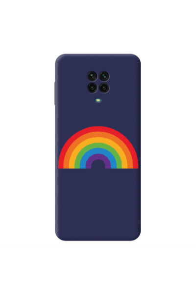Other Xiaomi Redmi Note 9 Pro Rainbow Mini Dark blue Colored Silicone TPU Θήκη