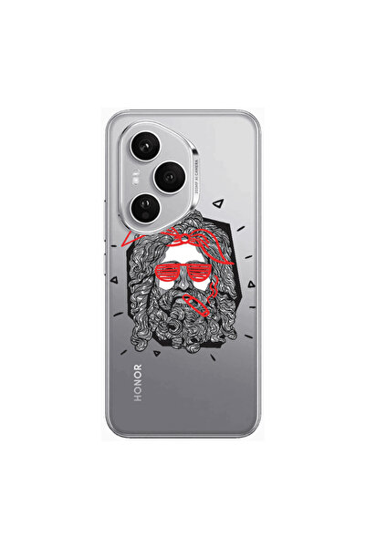 Other Honor Magic 400 Pro Cool glasses Transparent Silicone TPU Θήκη