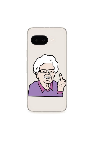 Other Google PIXEL 9A Crazy Granny Transparent Silicone TPU Θήκη