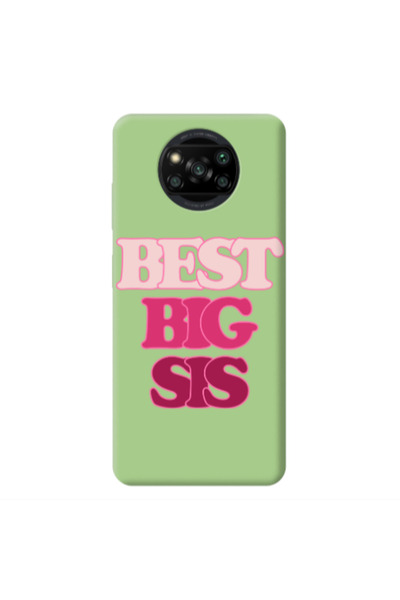 Other Xiaomi Poco X3 /X3 Pro Be Creative Light Green Colored Silicone TPU Θήκη
