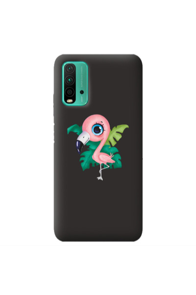 Other Xiaomi Poco M3 Swan Black Colored Silicone TPU Θήκη