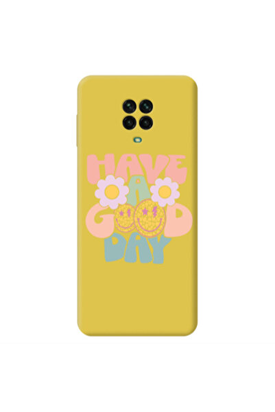 Other Xiaomi Redmi Note 9 Pro Have A Good day Yellow Colored Silicone TPU Θήκη